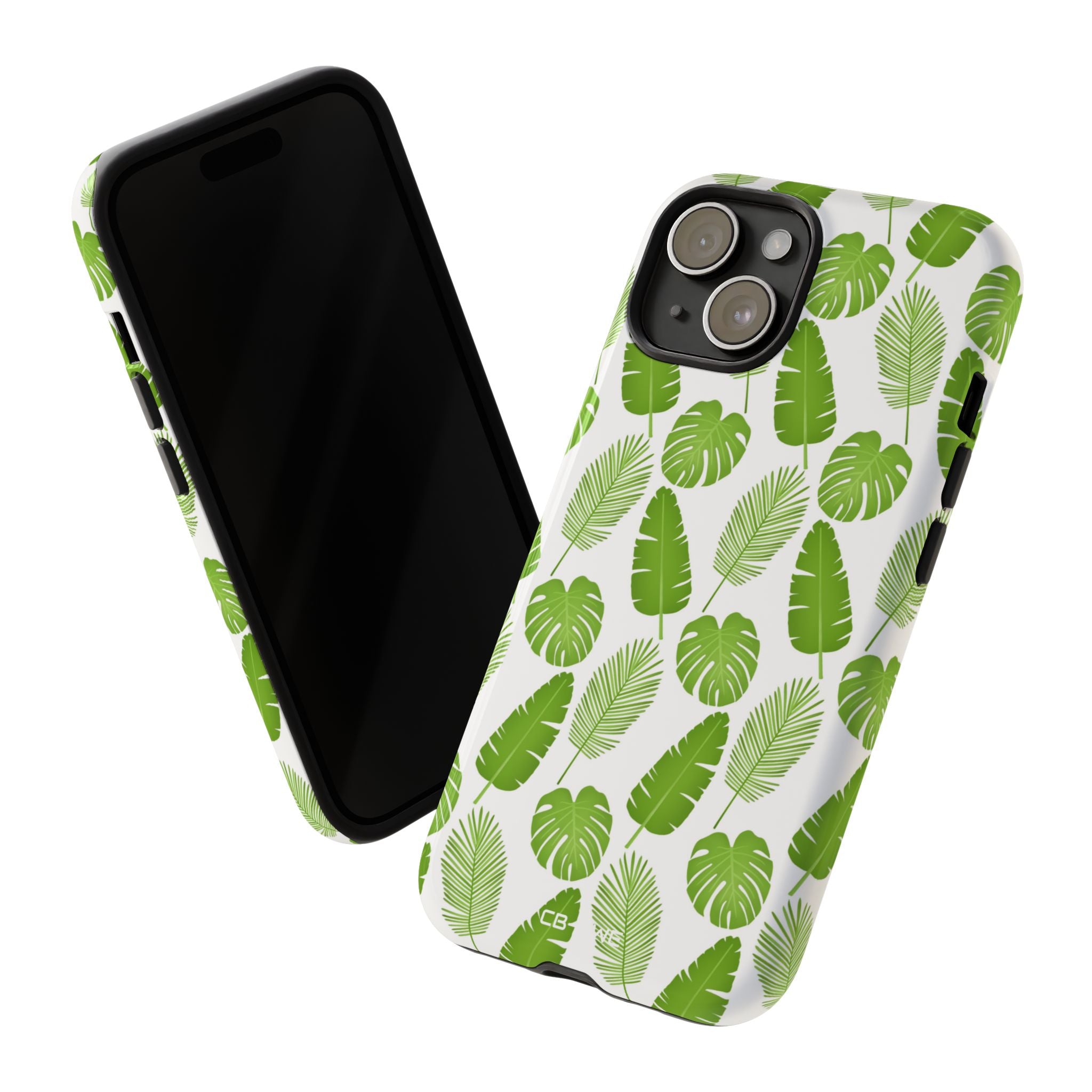 Tropical Leaf Harmony - iPhone Case