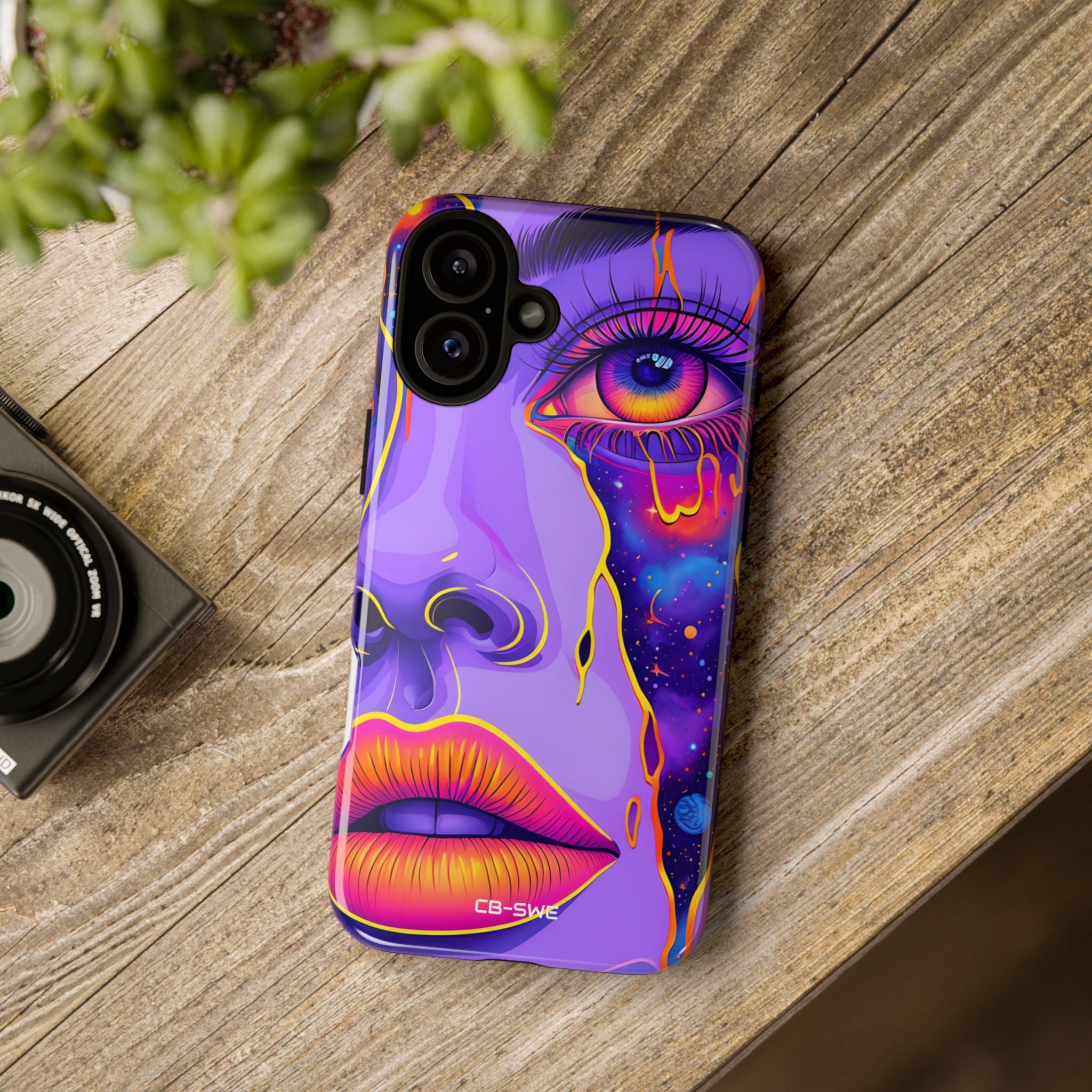 Cosmic Dreamscape Eye - iPhone Case
