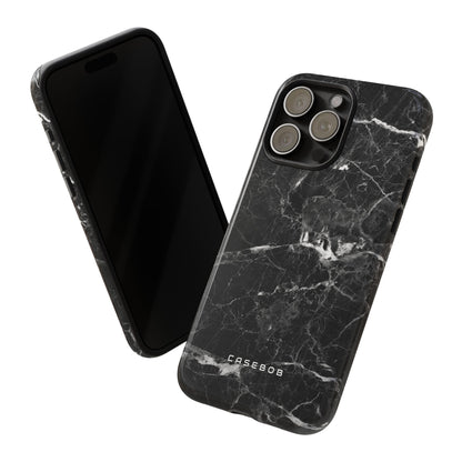 Black Marble - Protective Phone Case