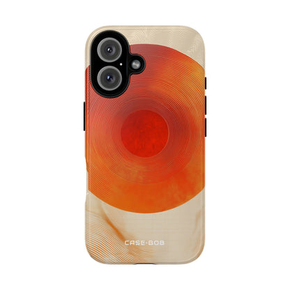 Sunburst Swirl iPhone 16 Case - Tough