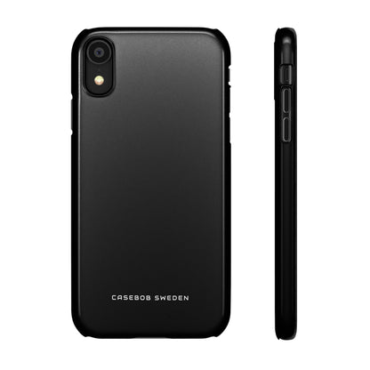 Black  iPhone X - Slim Phone Case