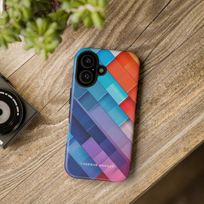 Vibrant GeoFlow iPhone 16 - Tough Phone Case