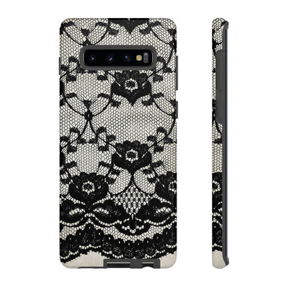 Lilrunge Gothic Flower - Protective Phone Case