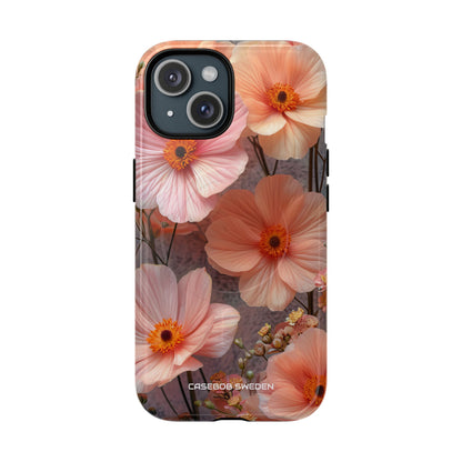 Serene Botanical Blooms - Tough + MagSafe® iPhone 15 Phone Case