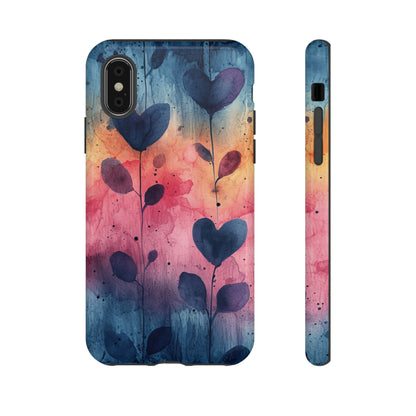 Heartfelt Pastel Mosaic - Protective Phone Case