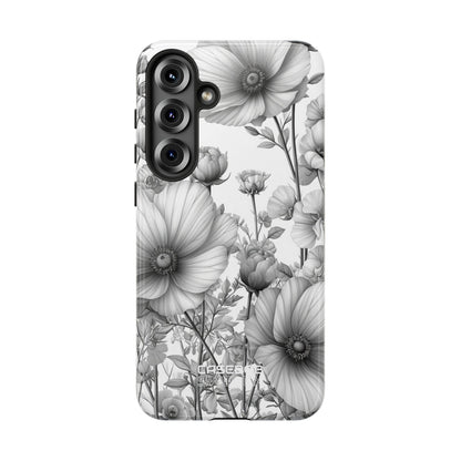 Vintage Floral Etching Samsung S25 - Tough
