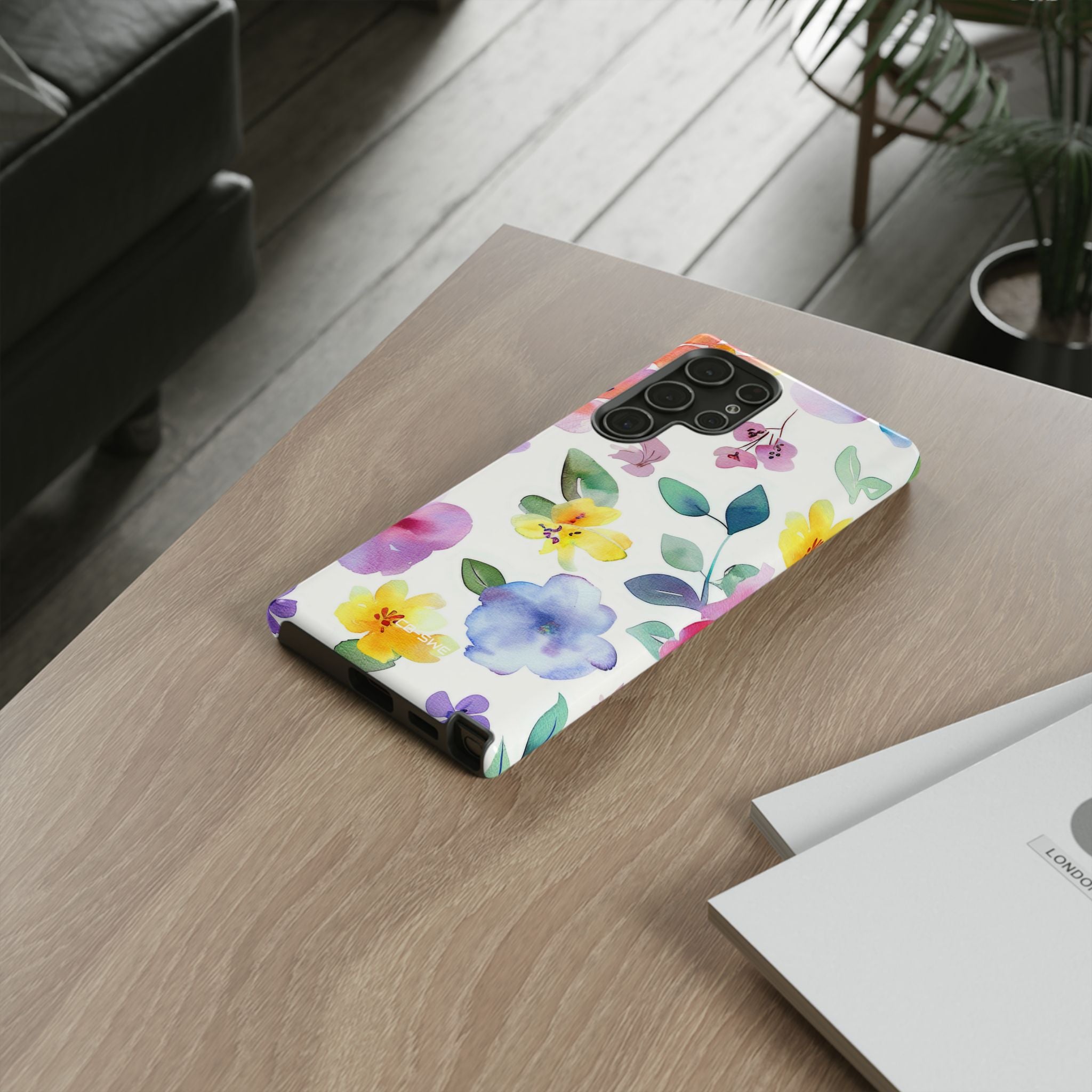 Whimsical Watercolor Florals - Samsung Case