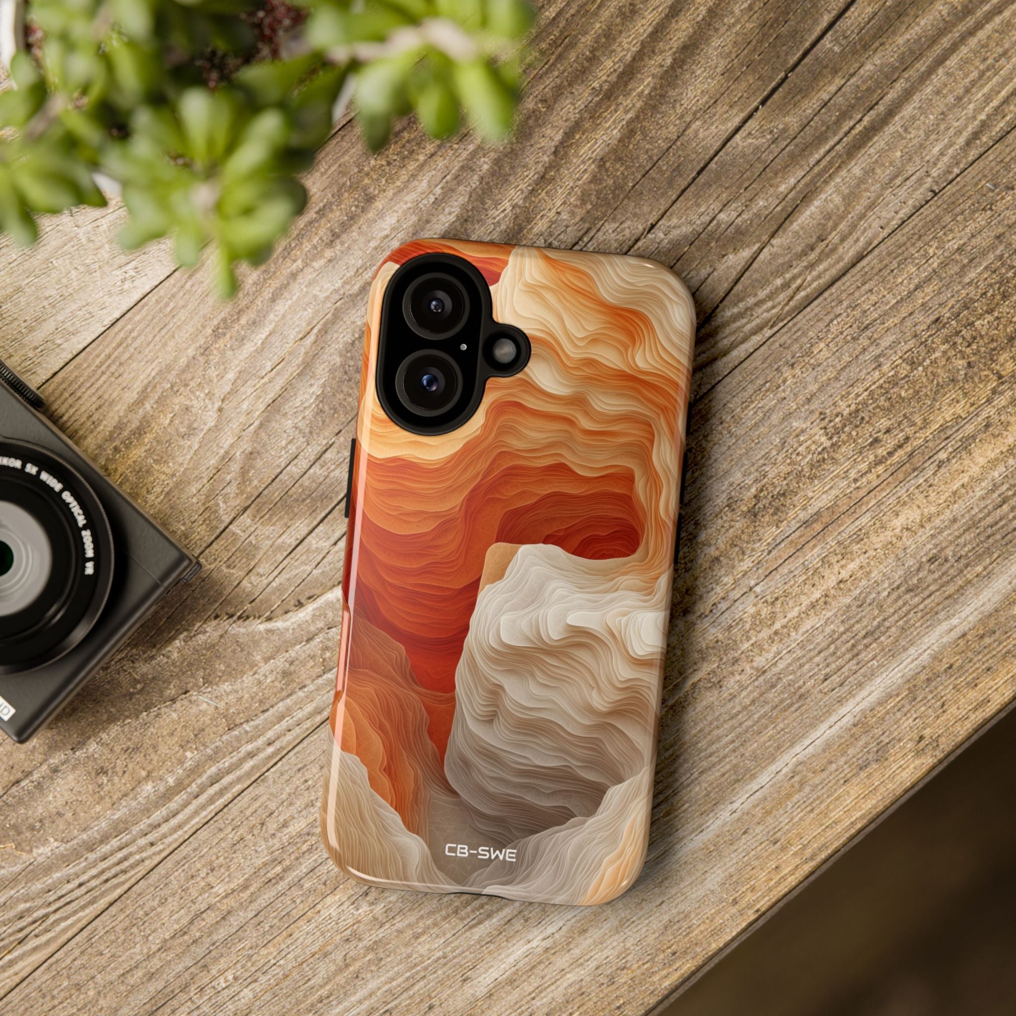 Layers Embrace Light - iPhone Case
