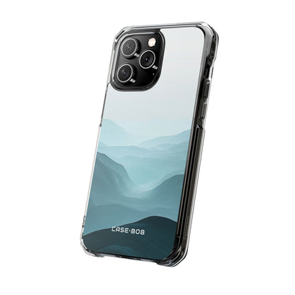 Teal Mist Mountains iPhone 14 Pro Max Case - Impact