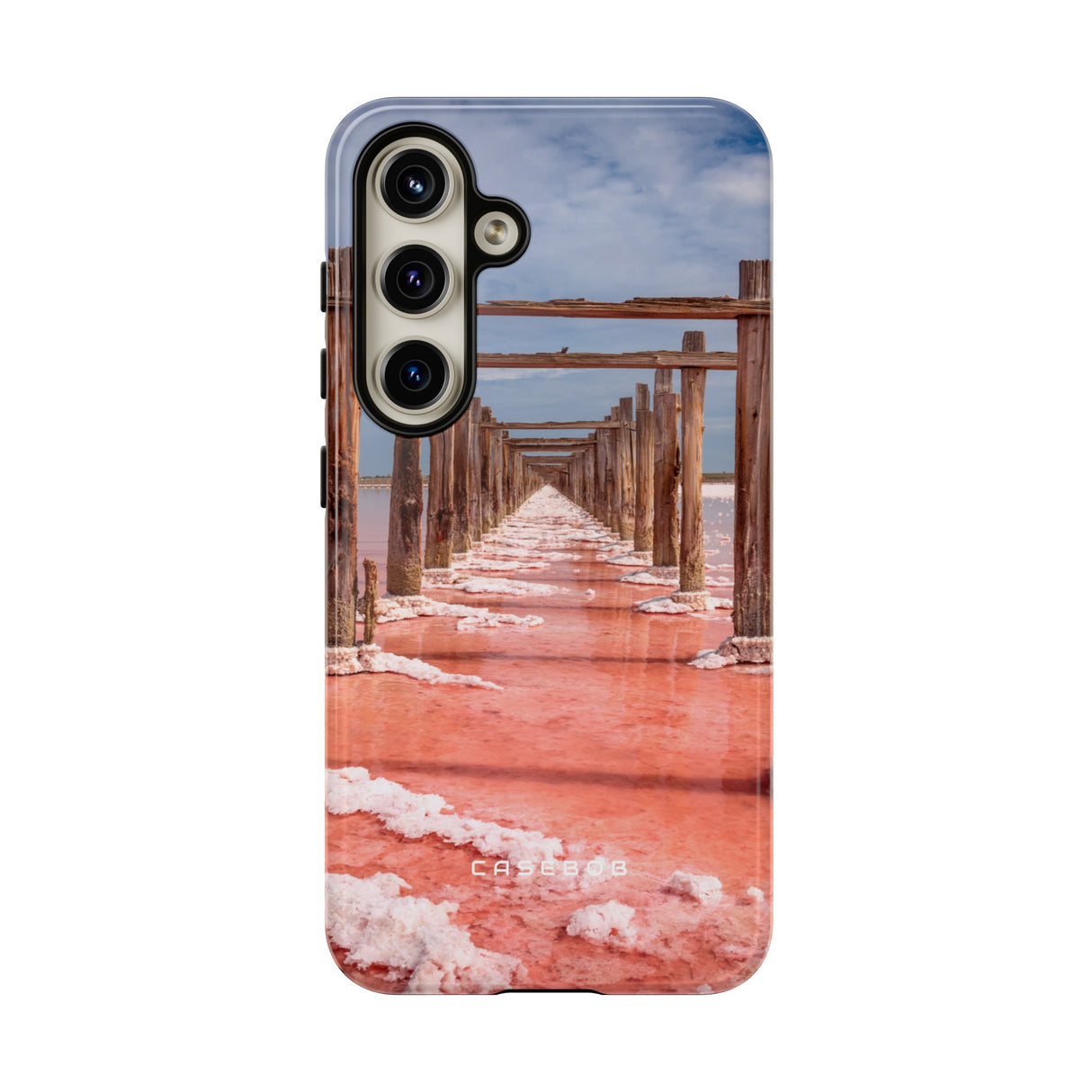 Pink Salt Lake - Schutzhülle fürs Handy