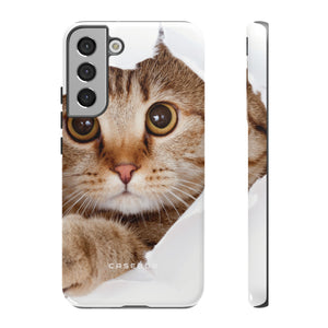 Cute Cat Phone Case - Protective - Protective Phone Case