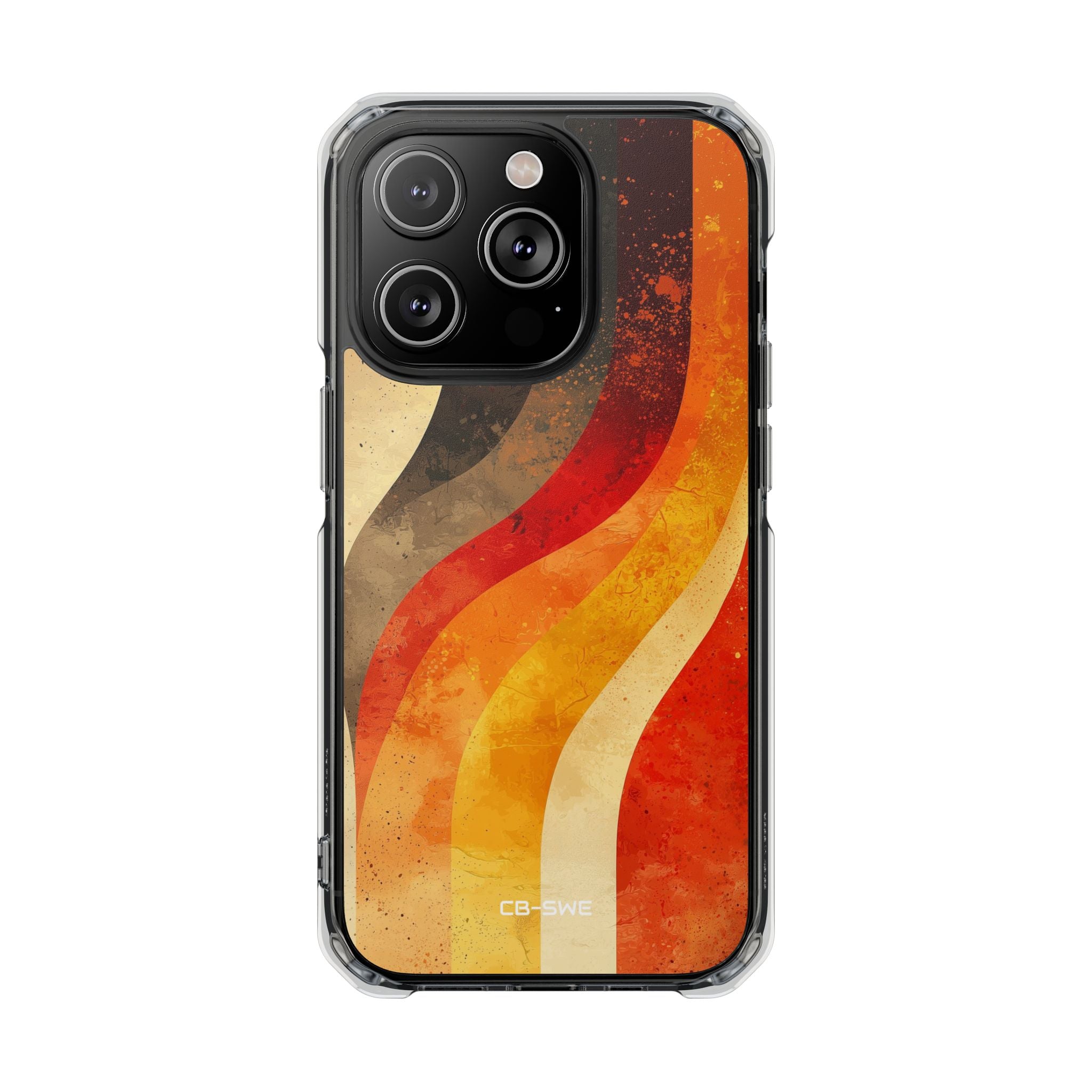 Warm Waves Dance iPhone Case - Impact