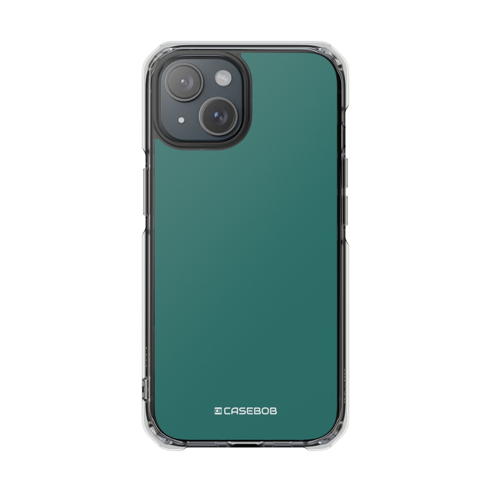 Myrtle Green - Clear Impact Case for iPhone