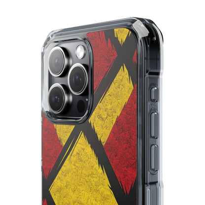 Dynamic Geometric Energy iPhone Case - Impact