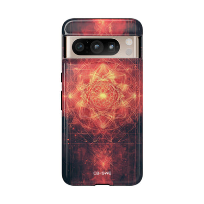 Flames Embrace Sky - Google Pixel Case