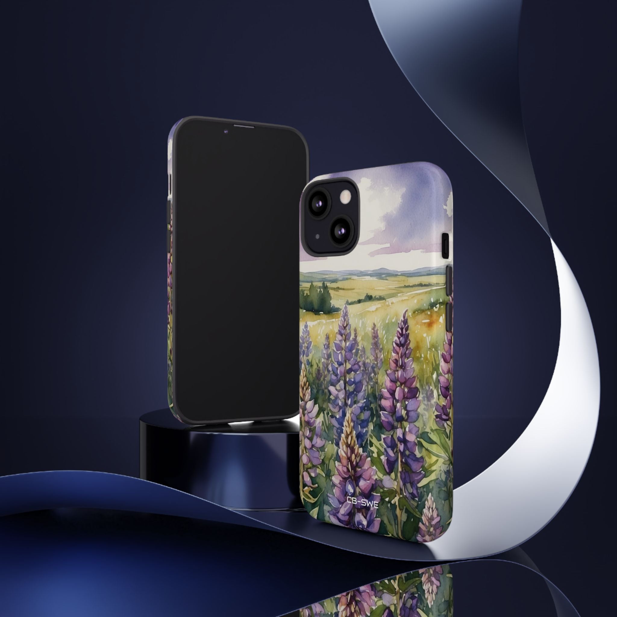 Lupins Dance Light - iPhone Case
