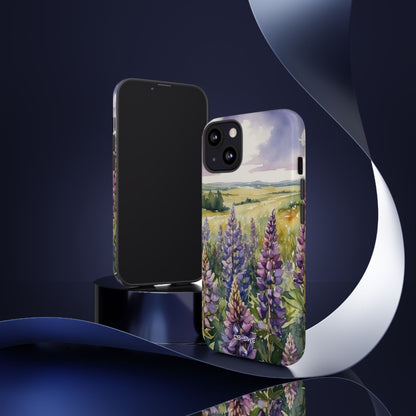 Lupins Dance Light - iPhone Case