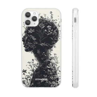 Botanical Silhouette Essence | Flexible Phone Case for iPhone