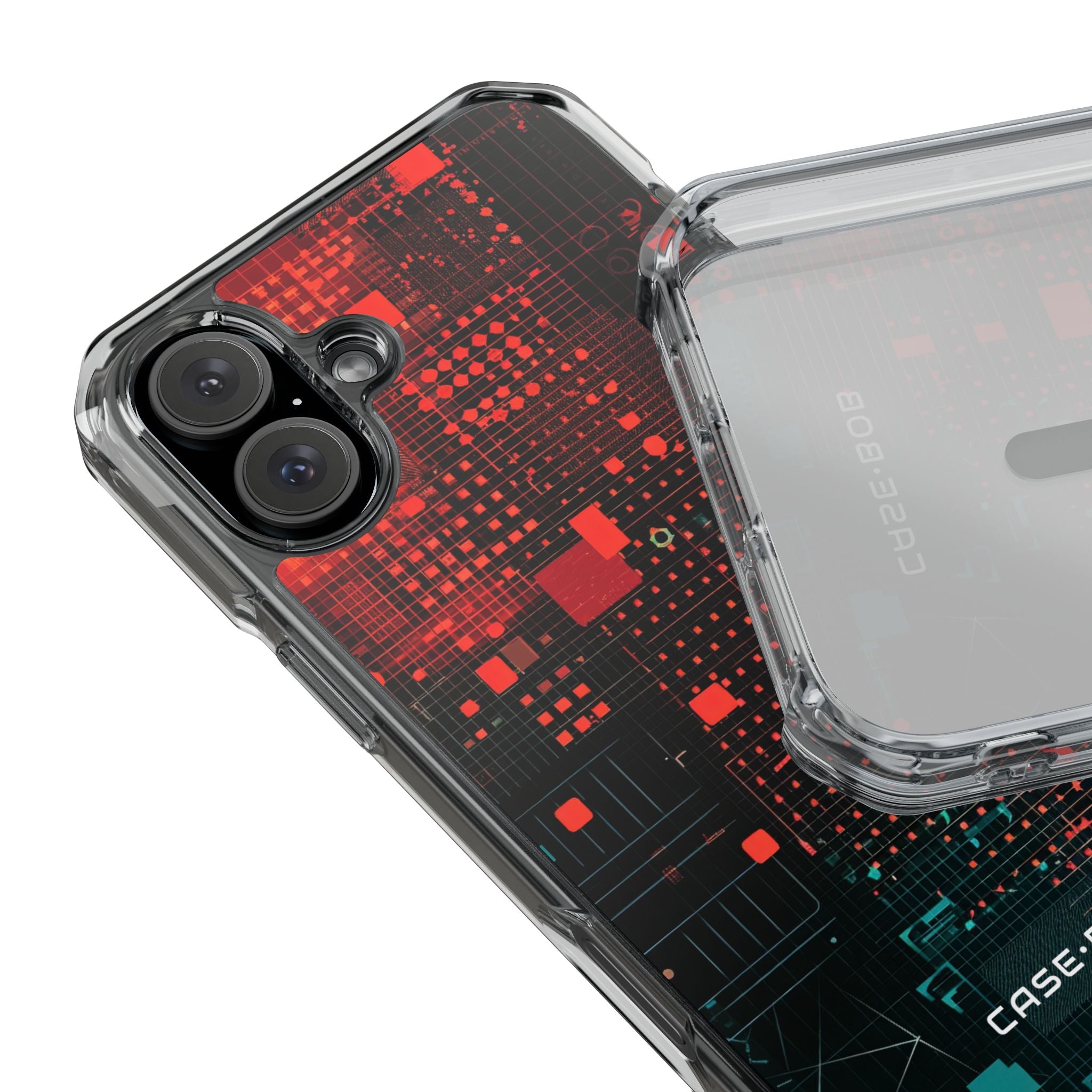Grid Fusion iPhone 16 Plus Case - Impact