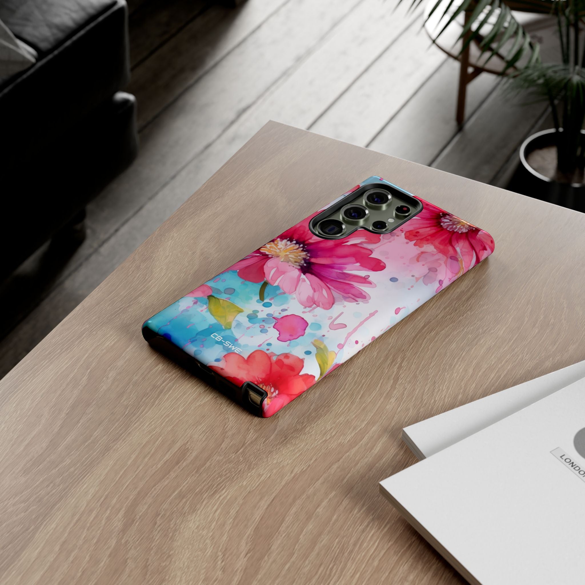 Vibrant Floral Dance - Samsung Case
