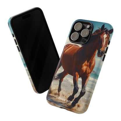Blazing Horse iPhone 15 Pro Max Case - Tough