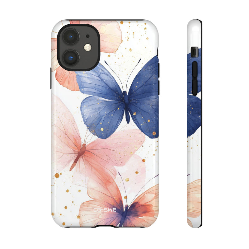 Butterflies Dance Light - iPhone Case