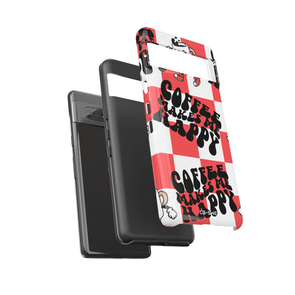 Joyful Coffee Celebration - Google Pixel Case