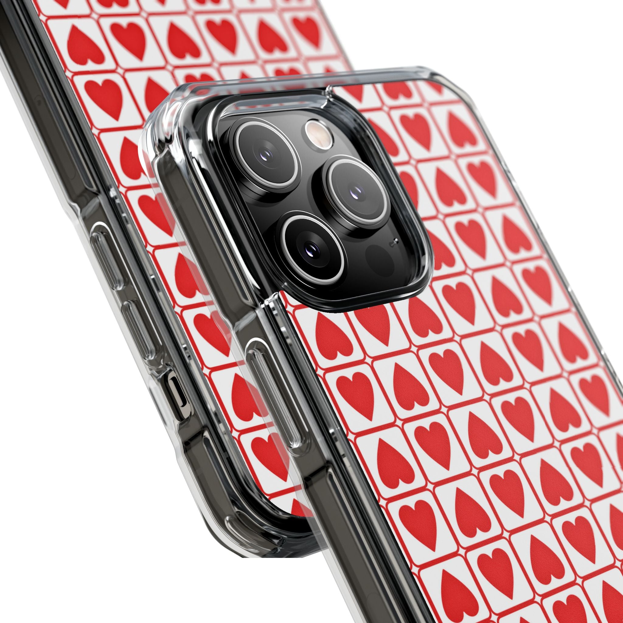 Hearts In Squares iPhone Case - Impact