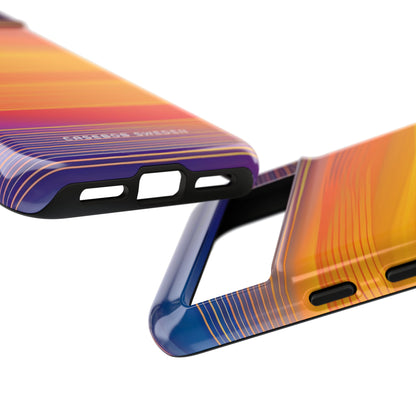 Gradient Sunset Flow Google Pixel 8 - Tough Phone Case