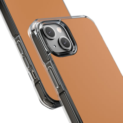 Persian Orange - Clear Impact Case for iPhone