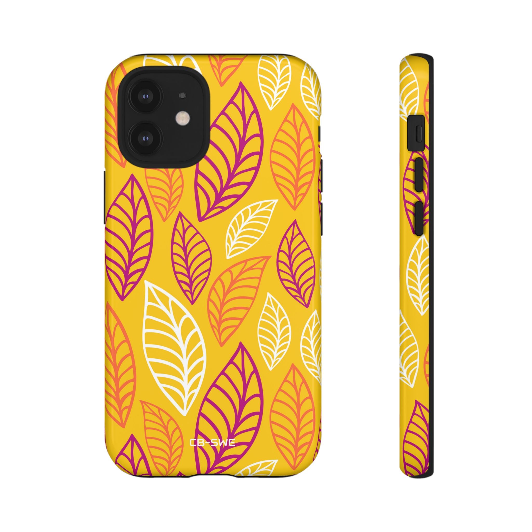 Vibrant Leaf Symphony - iPhone Case