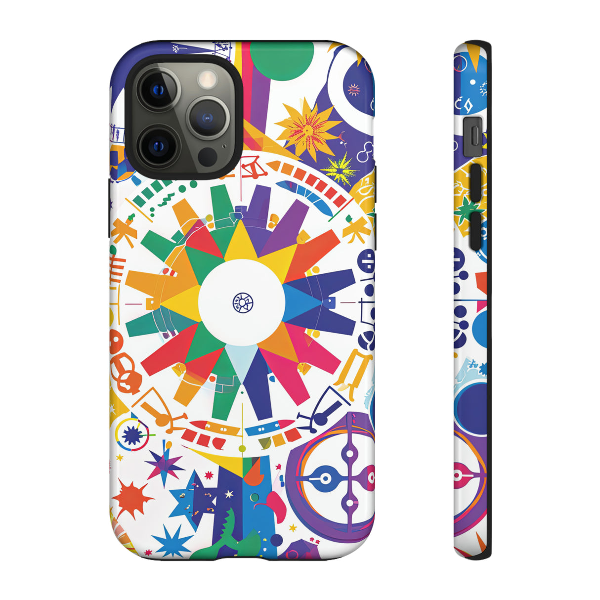 Celestial Horoscope Whirl - Protective Phone Case