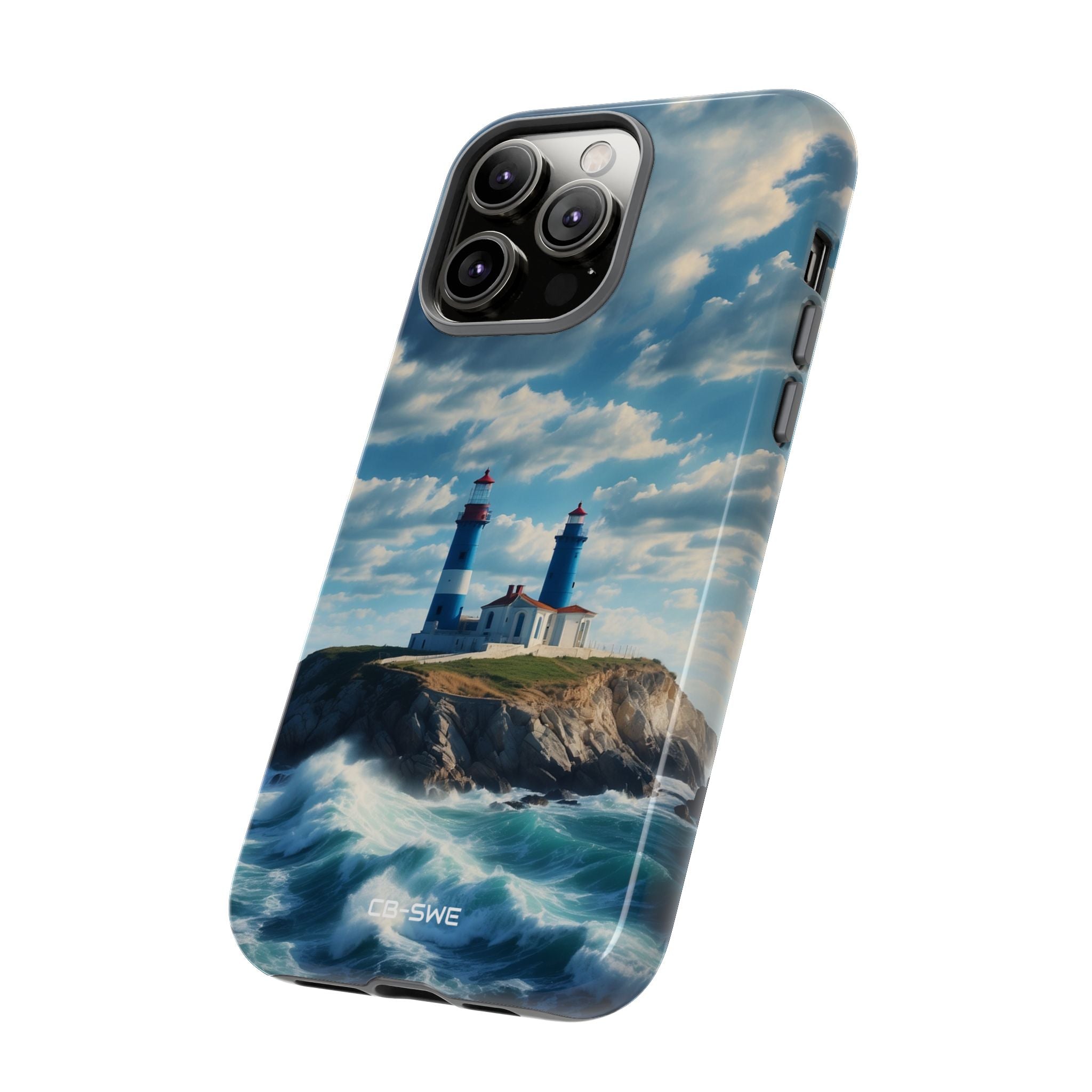 Lighthouse Guards Waves - iPhone Case