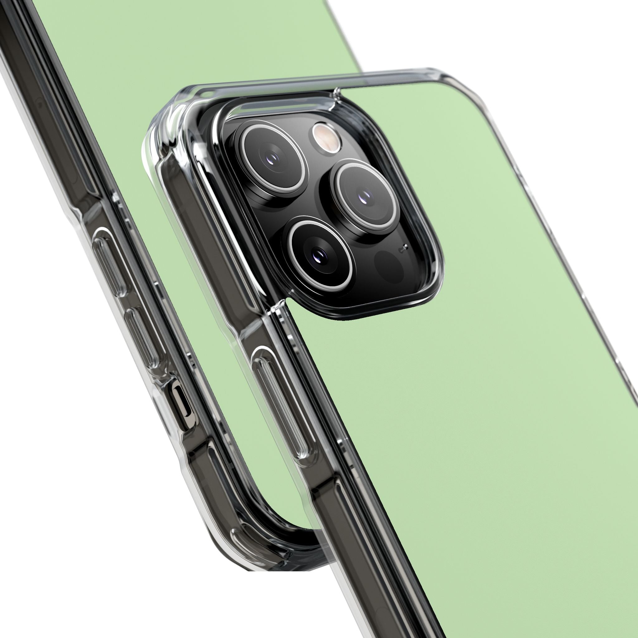 Tea Green - Clear Impact Case for iPhone