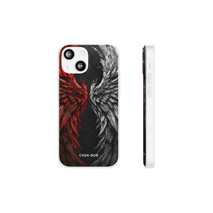 Crimson White Wings iPhone 13 mini Case - Soft
