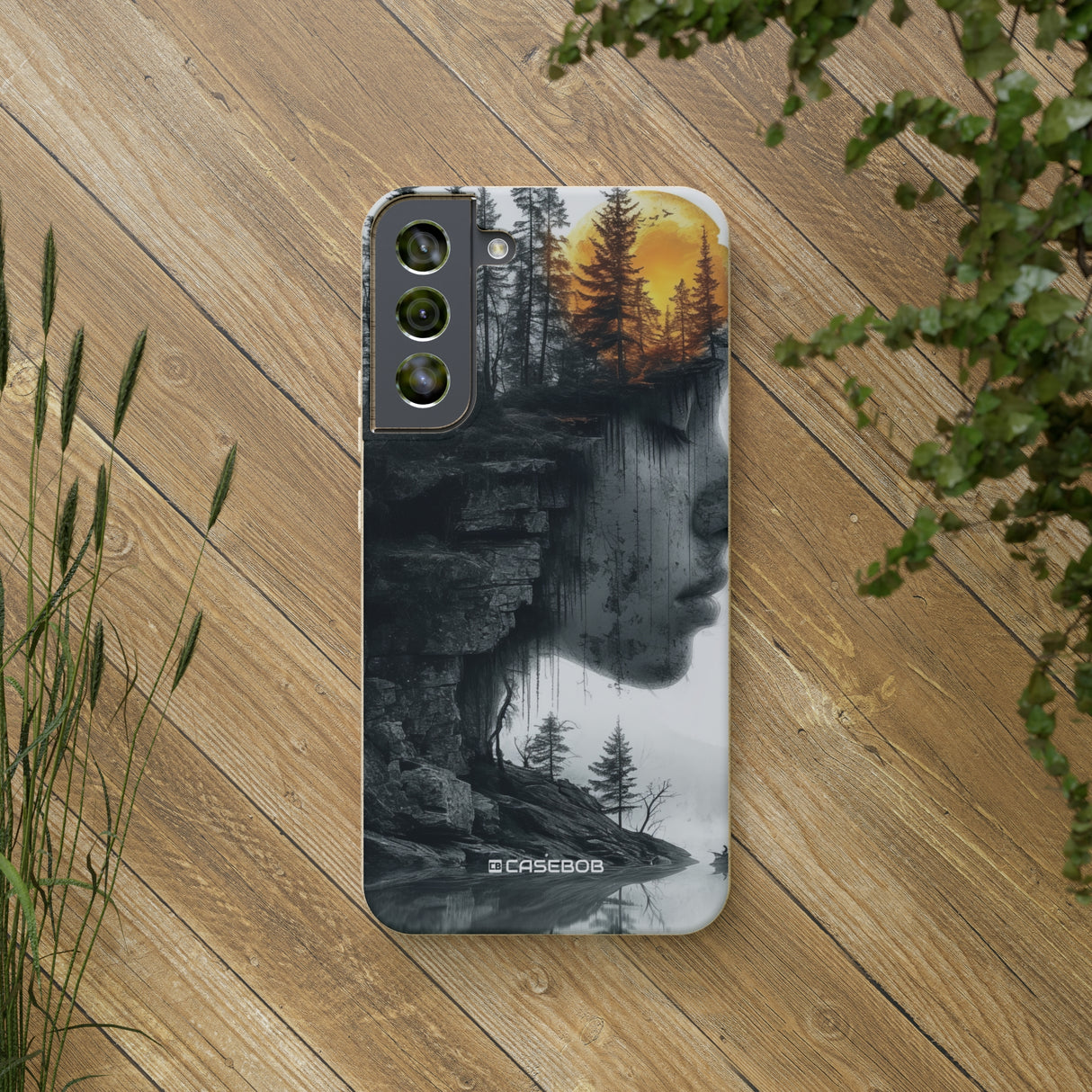 Nature's Reflection | Biodegradable Phone Case