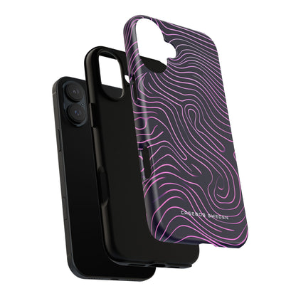 Contour Waveflow iPhone 16 - Tough Phone Case