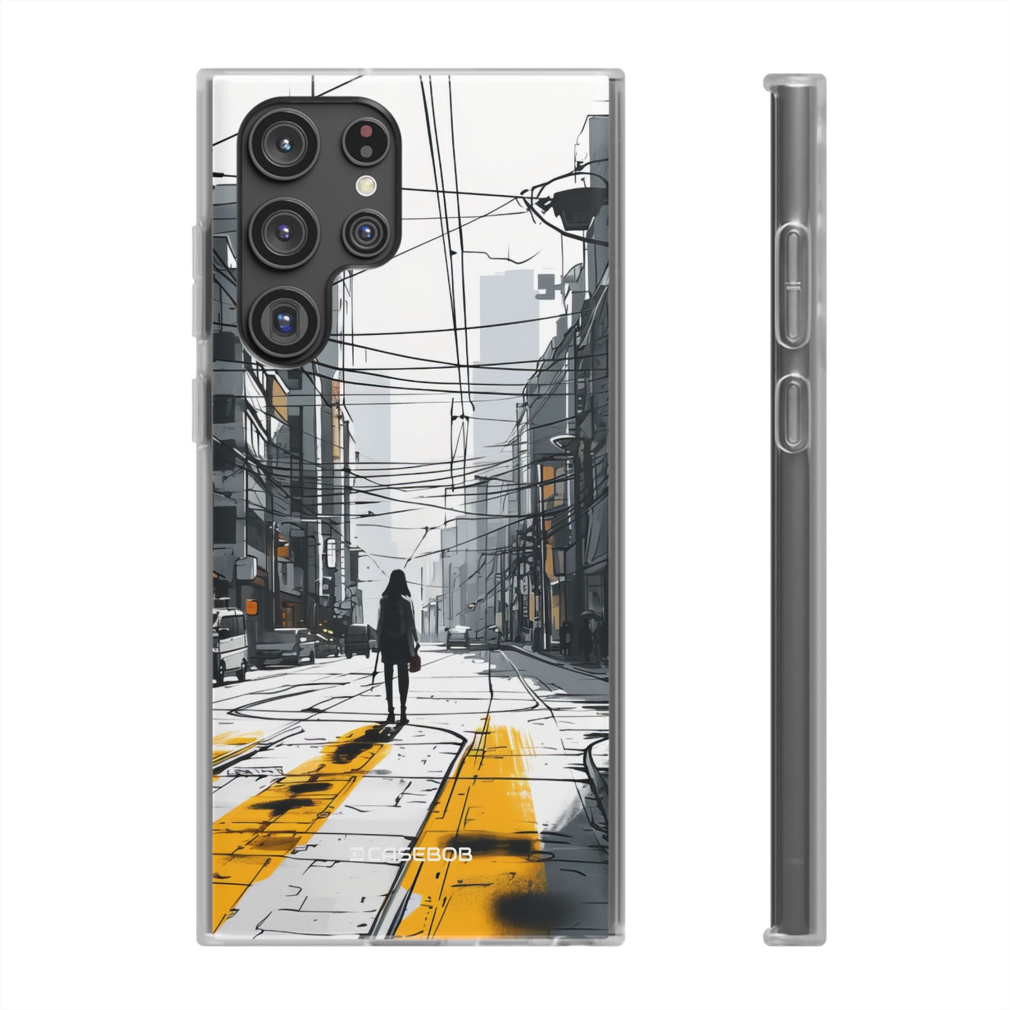 Urban Solitude | Flexible Phone Case for Samsung Galaxy