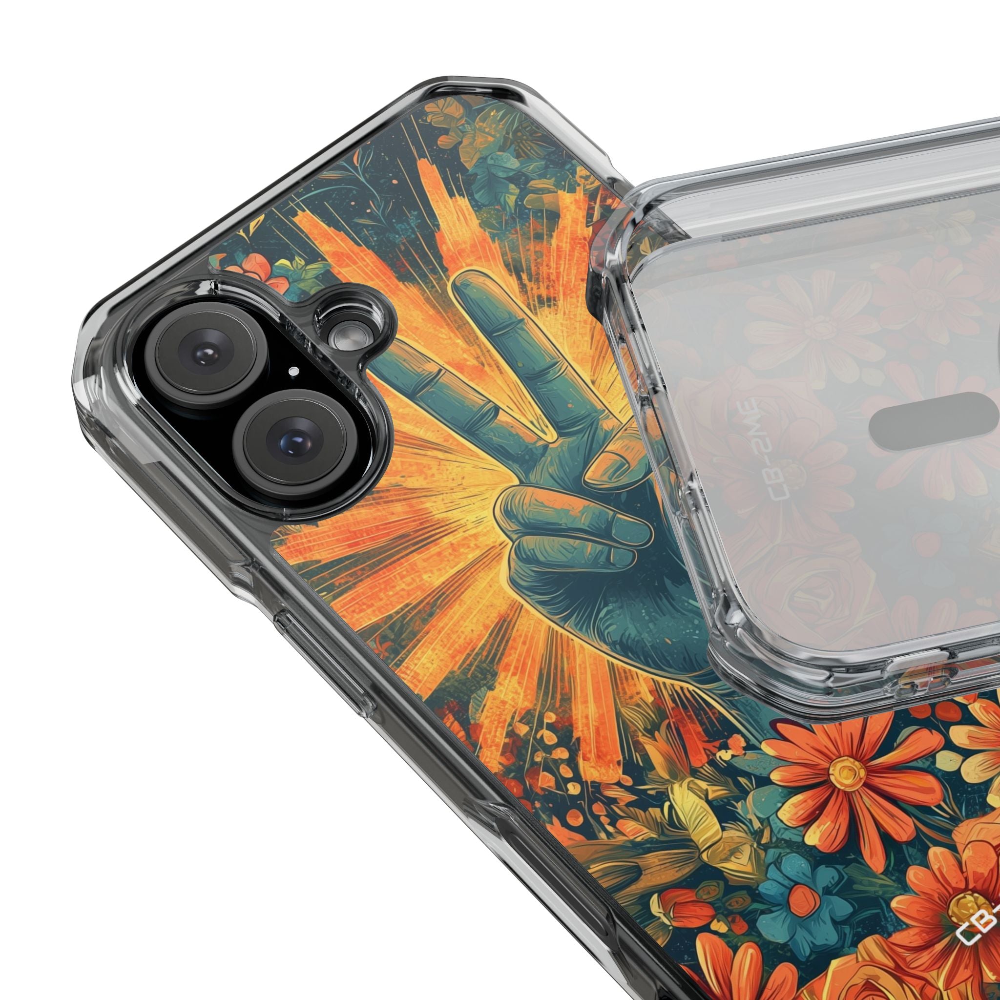 Flowers Embrace Peace iPhone Case - Impact