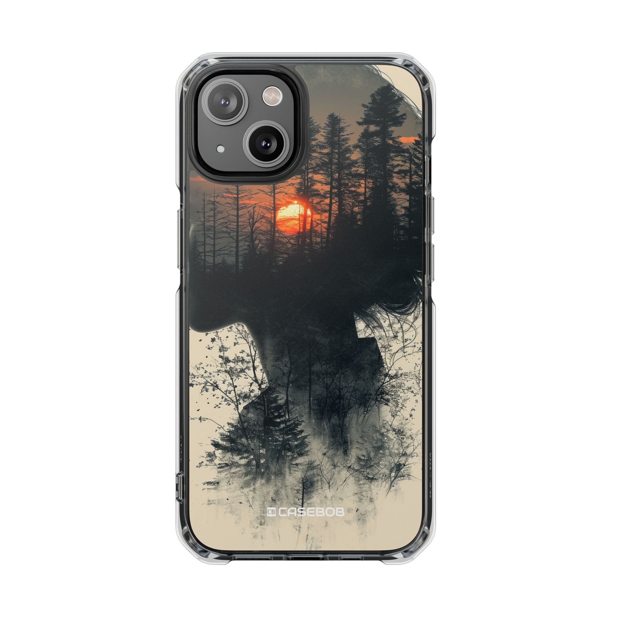 Tranquil Silhouette - Phone Case for iPhone