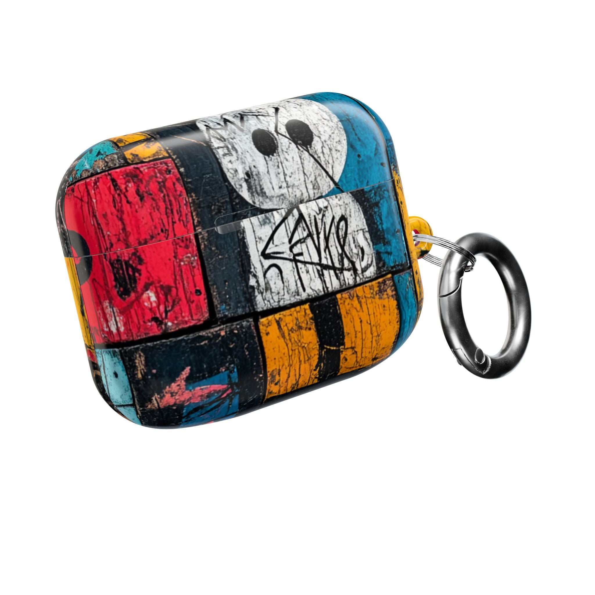 Witte Orb Graffiti - AirPods Case