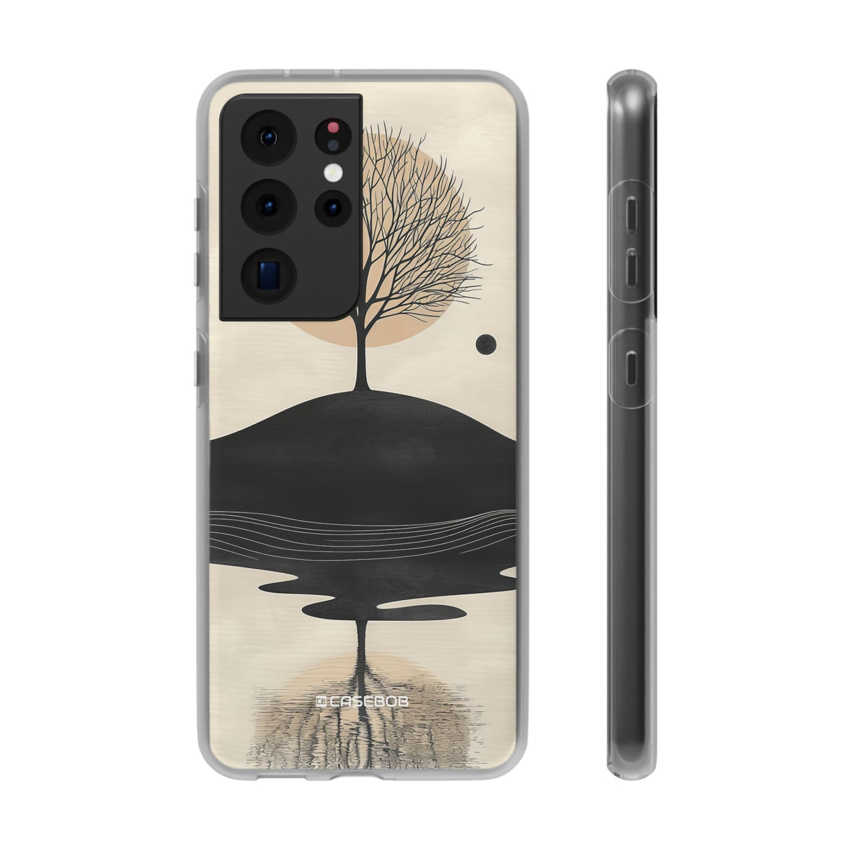 Serene Reflections | Flexible Phone Case for Samsung Galaxy