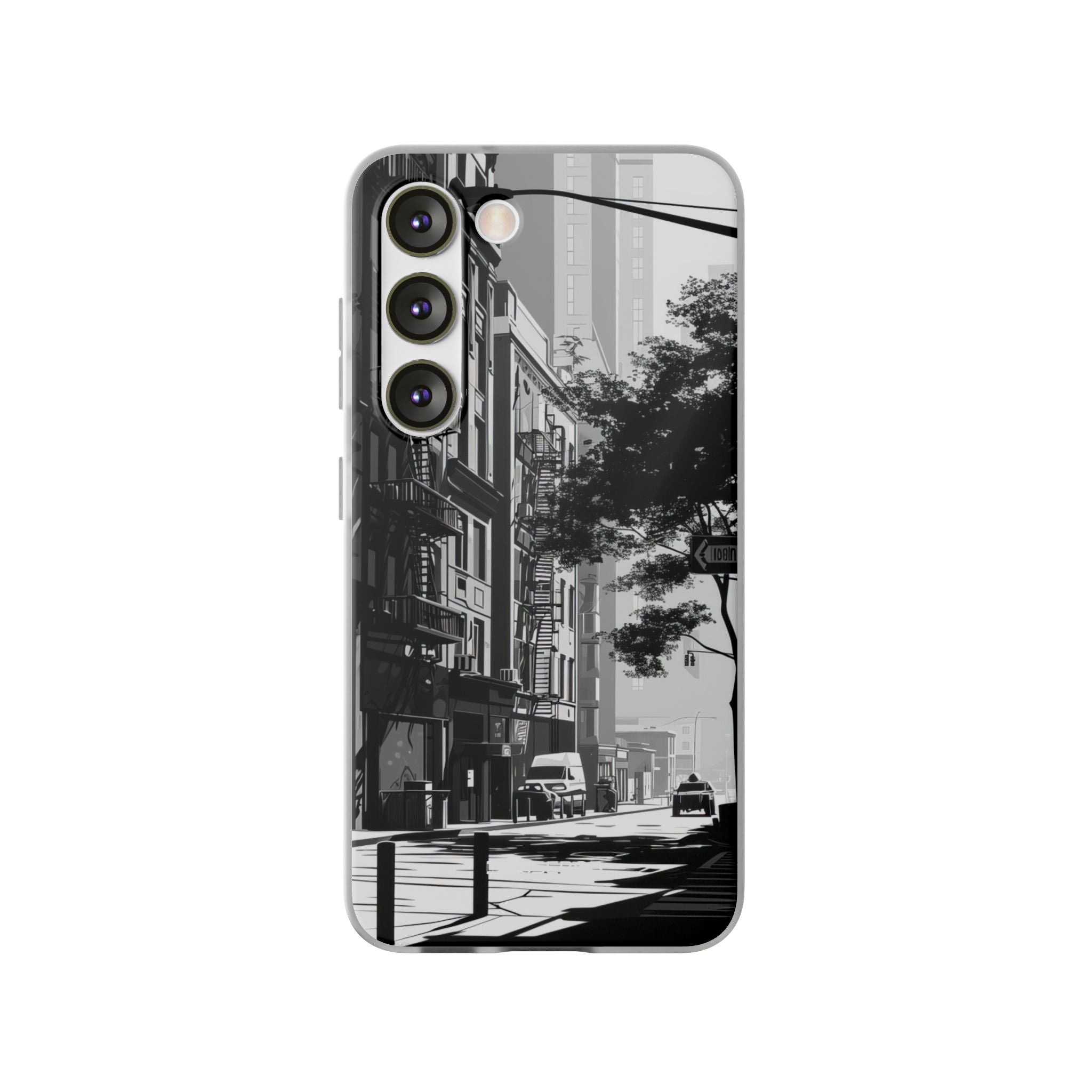 Urban Serenity | Flexible Phone Case for Samsung Galaxy