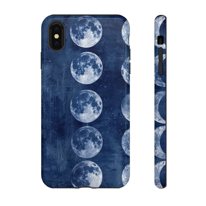 Lunar Phases Serenity - Protective Phone Case