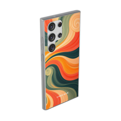 Swirling Ember Samsung S23 Ultra Case - Soft