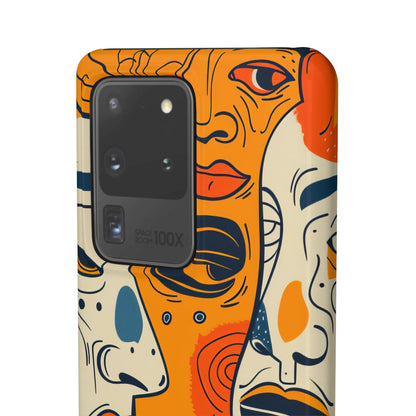 Gradient Face Mosaic Samsung S20 - Slim Phone Case