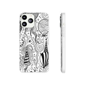 Whimsical Festivity | Flexible Phone Case for iPhone