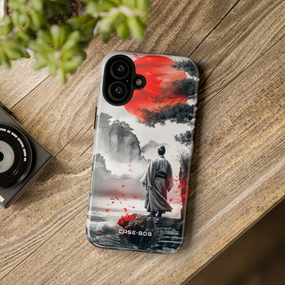 Red Sun Wanderer iPhone 16 Plus Case - Tough
