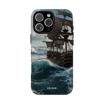Ship Faces Waves - iPhone Case