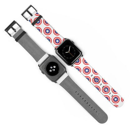 Star Shield Pattern - Watch Band